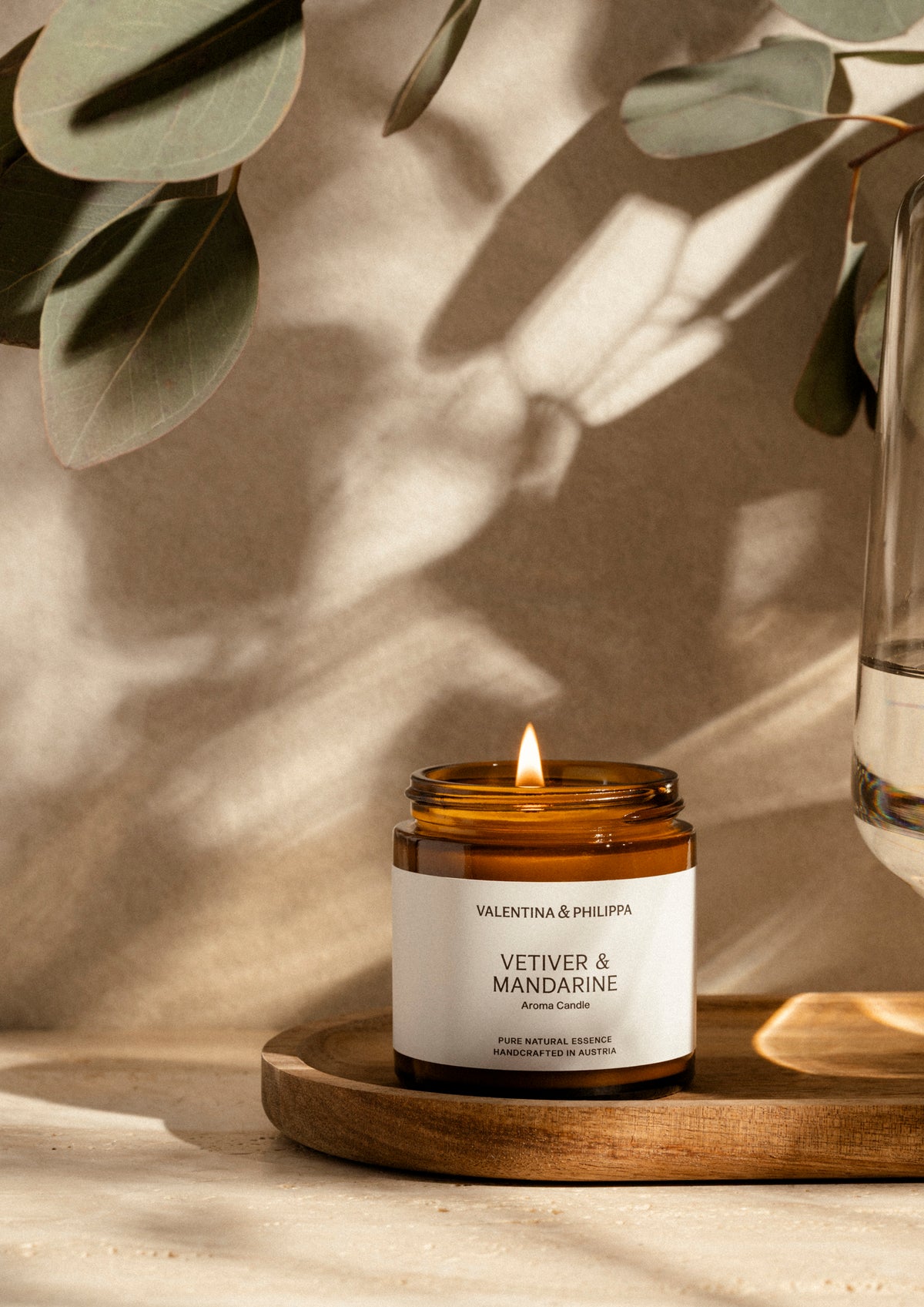 Aroma Massage Candle VETIVER & MANDARINE