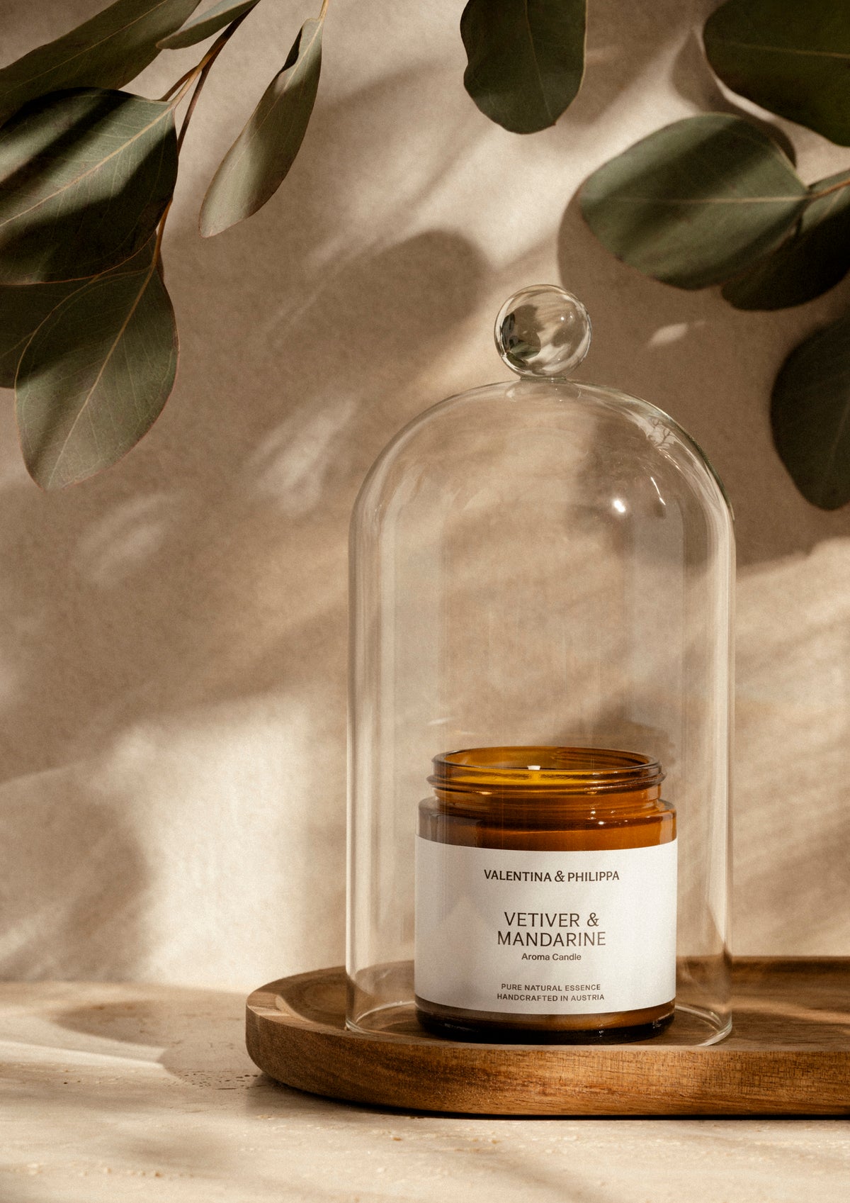 Aroma Massage Candle VETIVER & MANDARINE