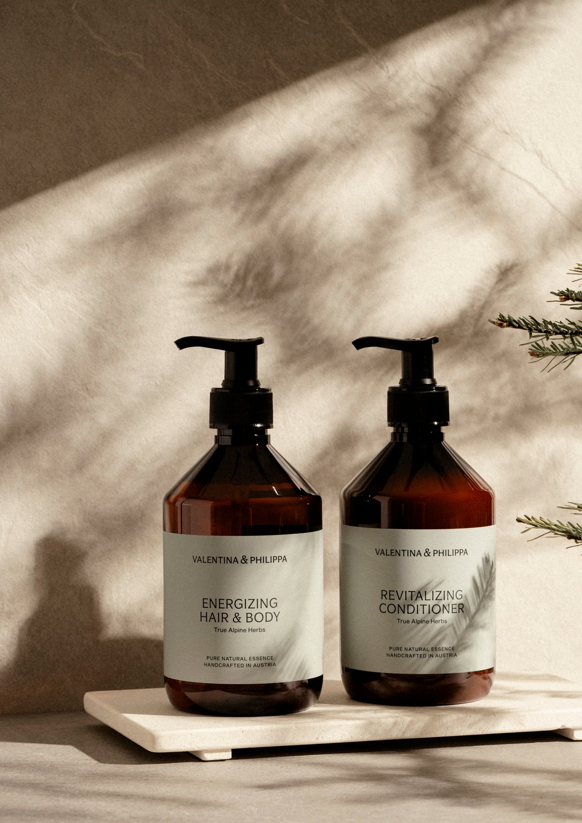 ENERGIZING HAIR & BODY  -  True Alpine Herbs
