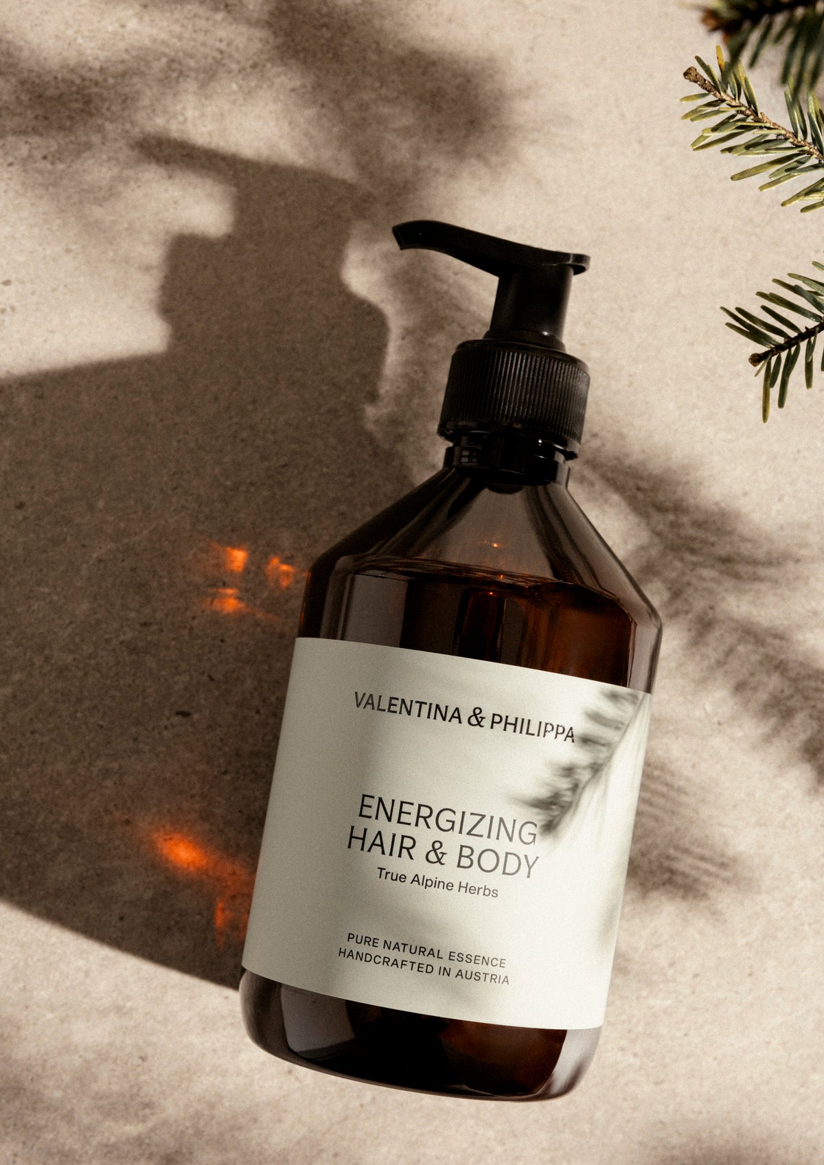 ENERGIZING HAIR & BODY  -  True Alpine Herbs