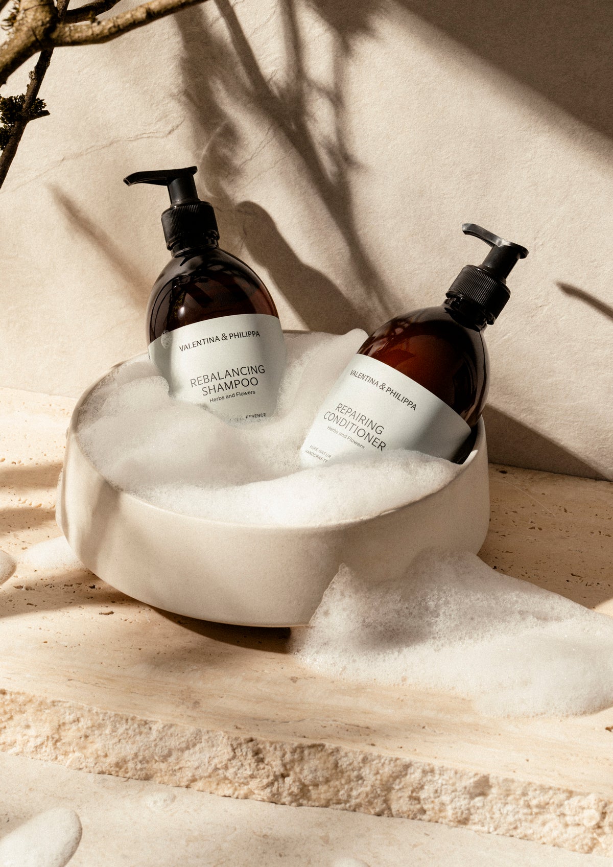 REBALANCING SHAMPOO  -  Herbs and Flowers