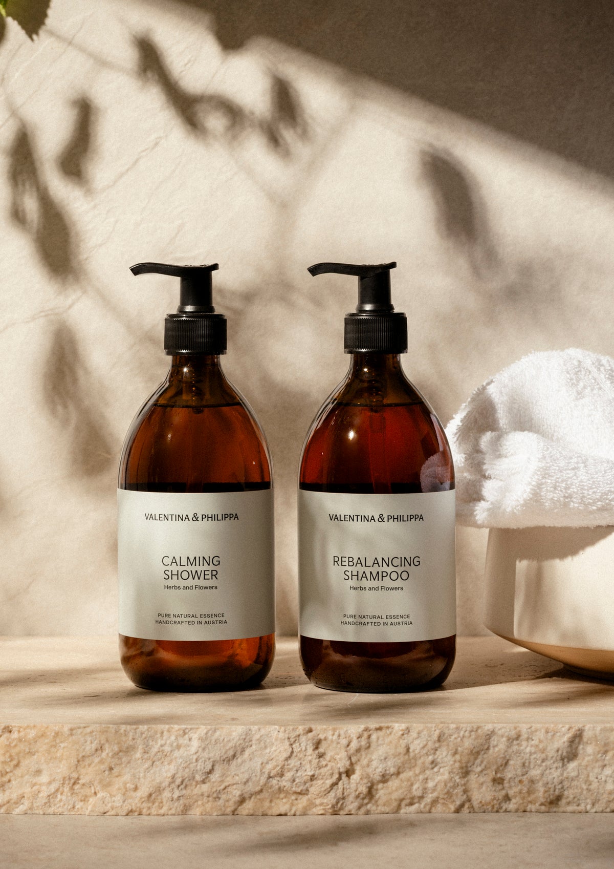 CALMING SHOWER  Glas  -  Herbs and Flowers