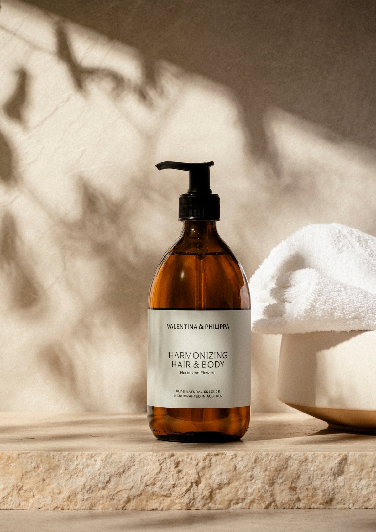 HARMONIZING HAIR & BODY  Glas  -  Herbs and Flowers