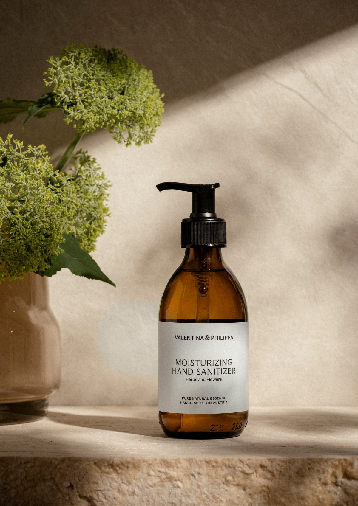 MOISTURIZING HAND SANITIZER  -  Herbs and Flowers