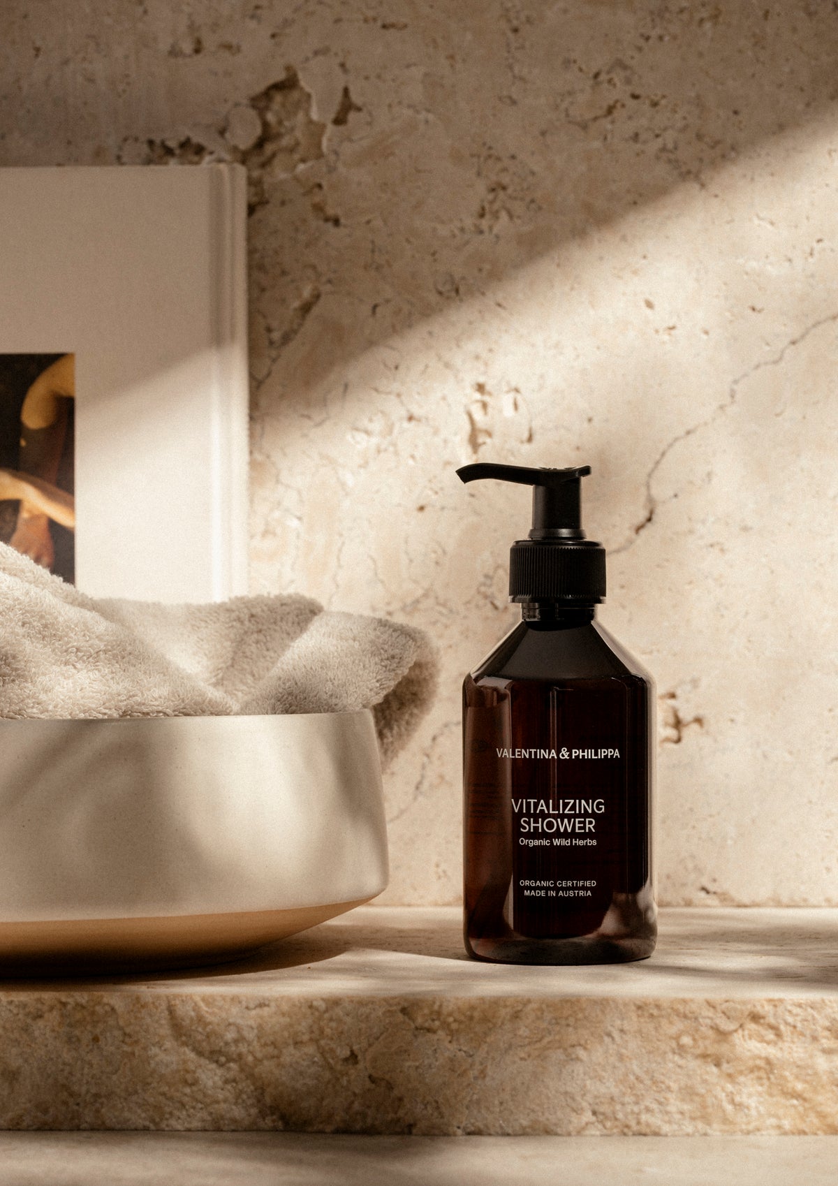 VITALIZING SHOWER  -  Organic Wild Herbs