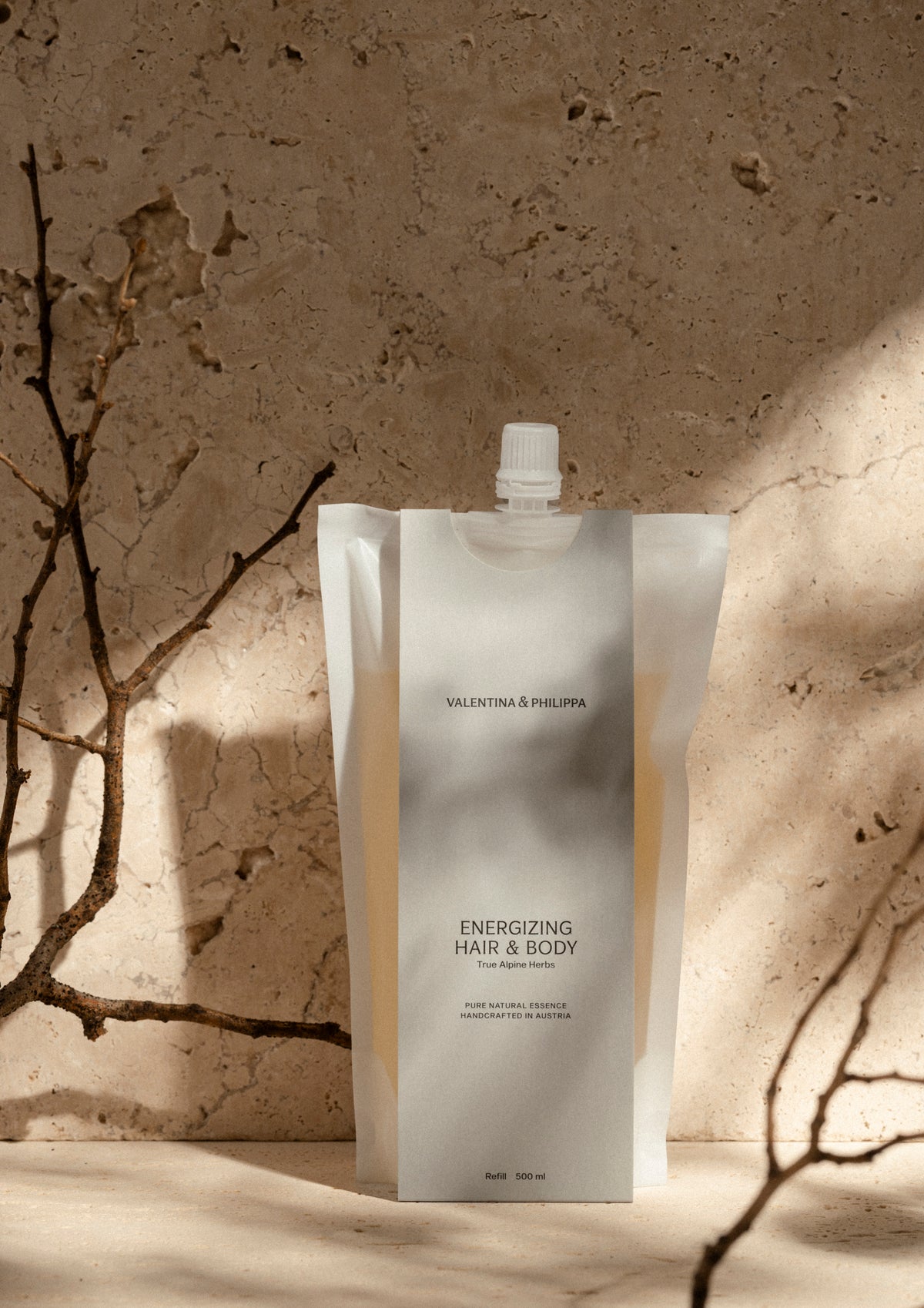 Refill  ENERGIZING HAIR & BODY  -  True Alpine Herbs