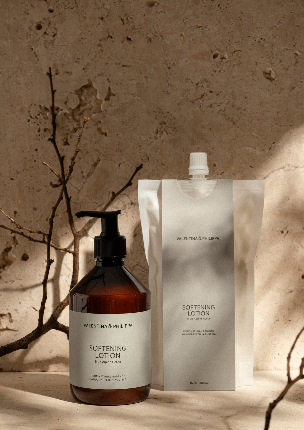 Refill  SOFTENING LOTION  -  True Alpine Herbs