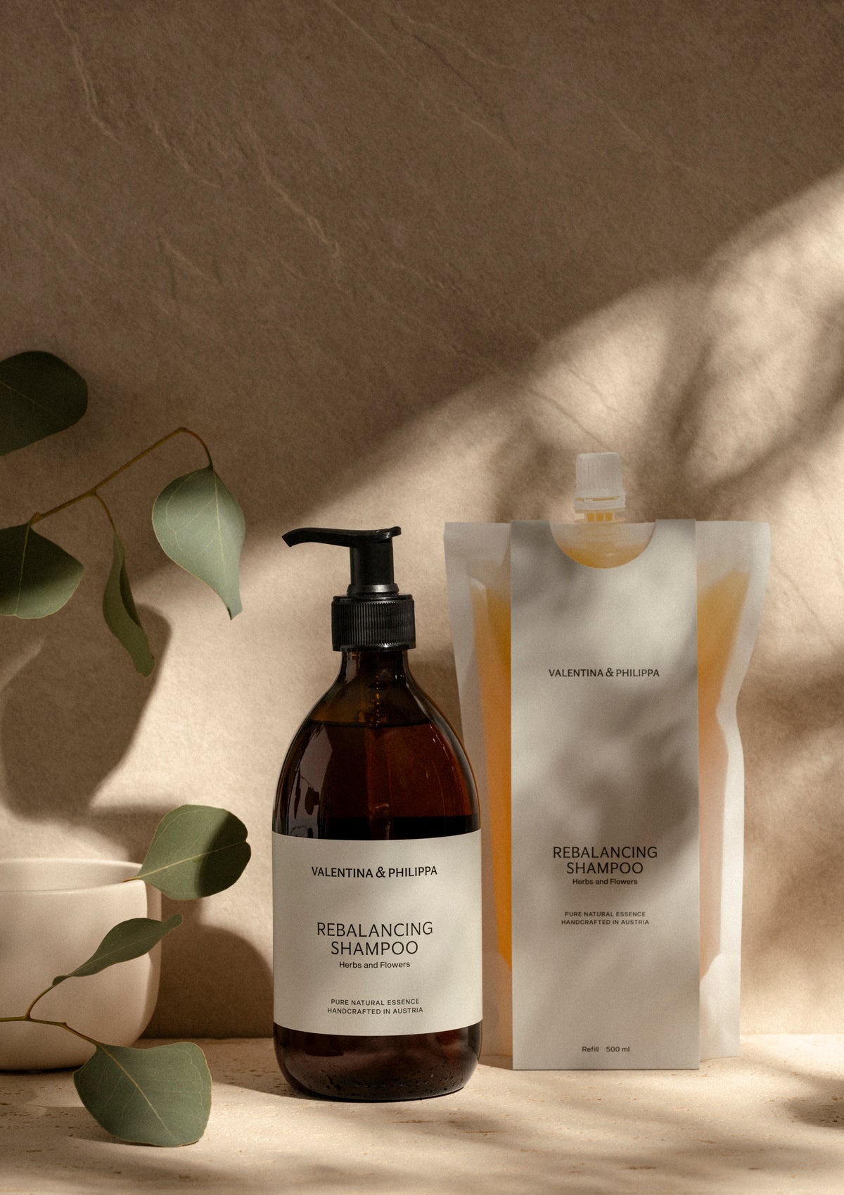Refill  REBALANCING SHAMPOO  -  Herbs and Flowers