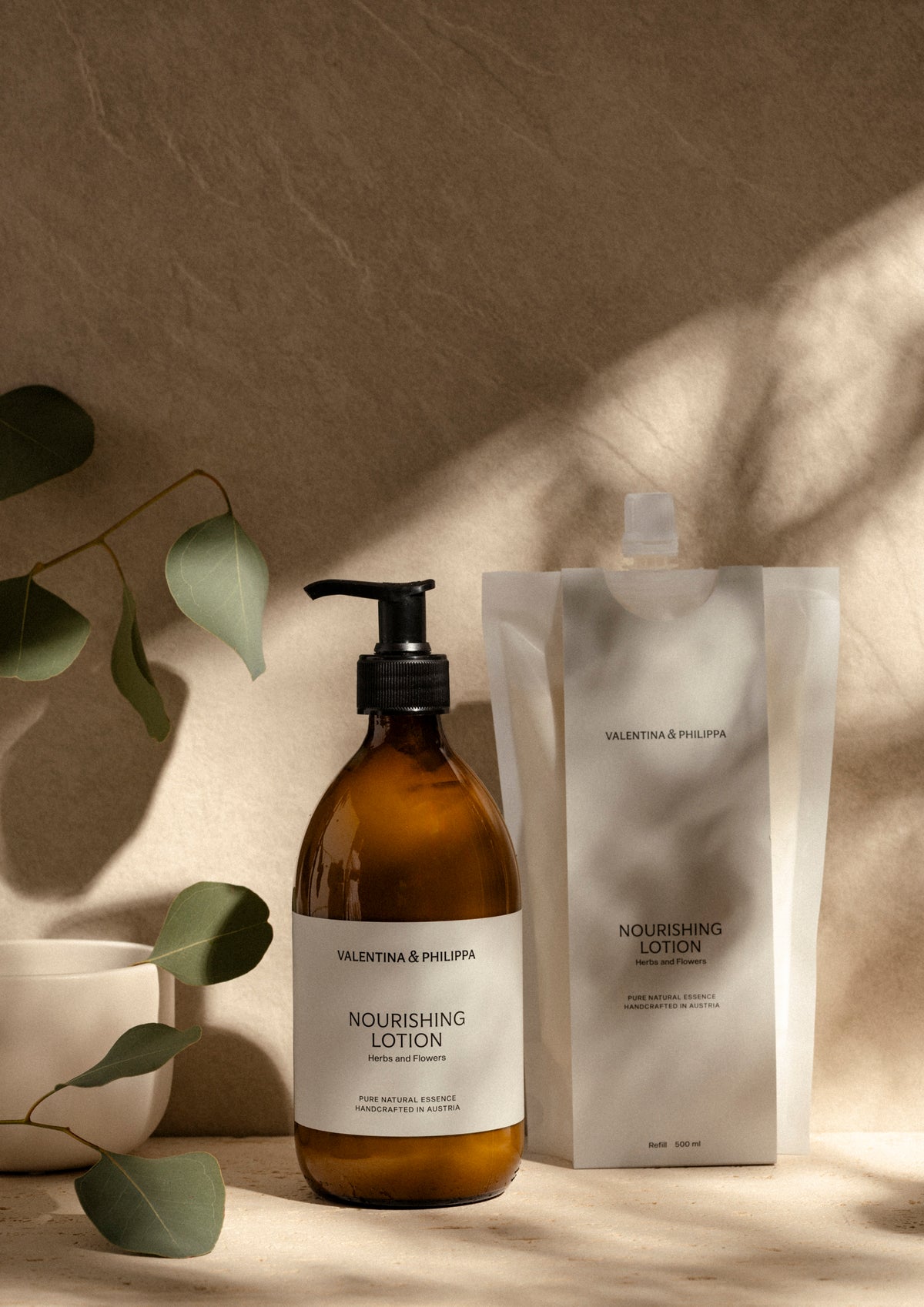 Refill  NOURISHING LOTION  -  Herbs and Flowers