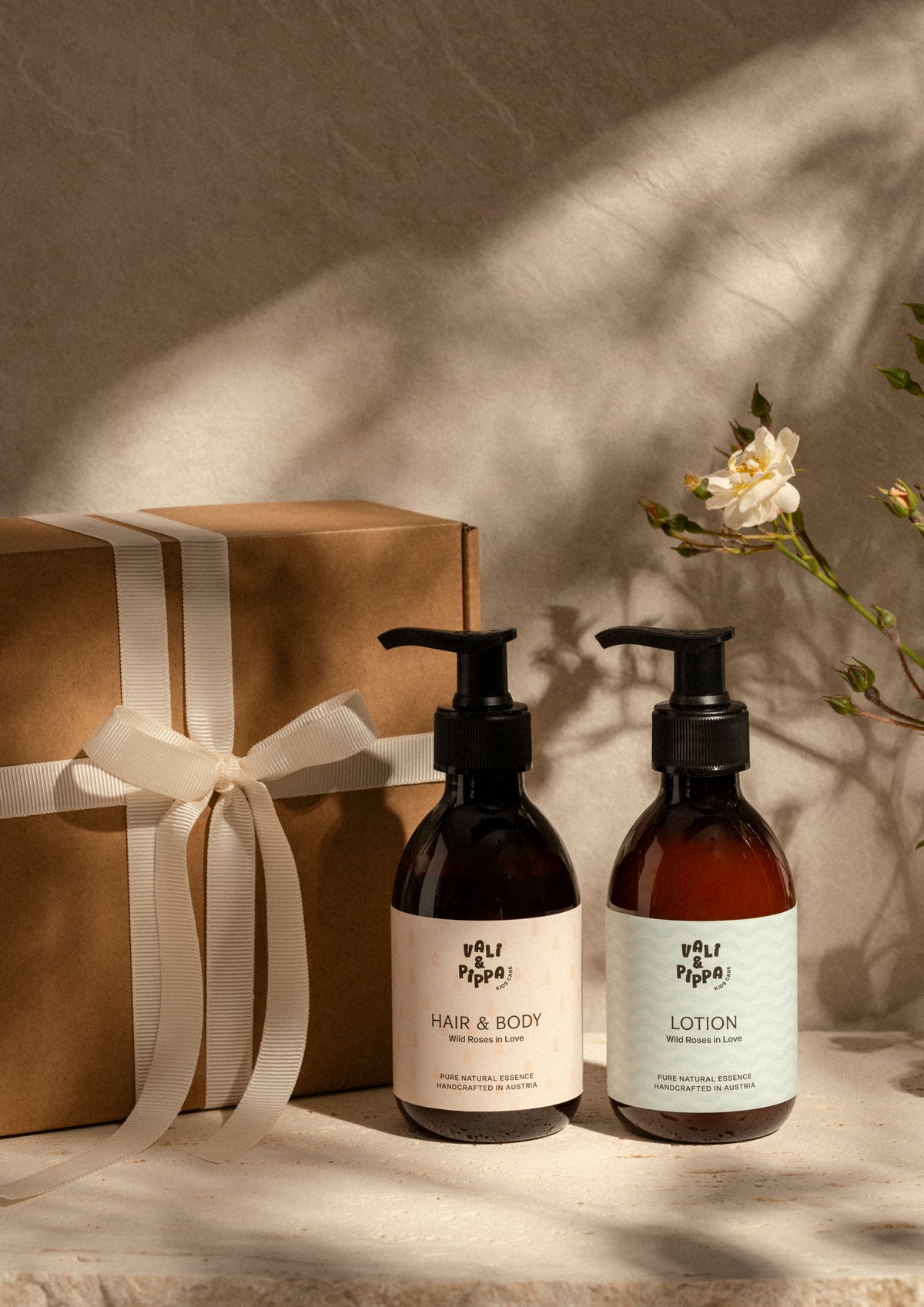 WILD ROSES IN LOVE  -  KIDS PFLEGESET